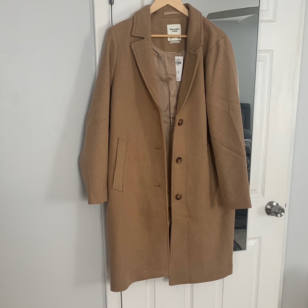 NWT Abercrombie and Fitch Dad Coat